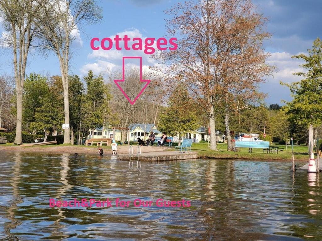 Fun Place With A Sandy Beach For Swimming, Boating, And Fishing, Featuring 3 Available Cabins Fenelon Falls Exteriör bild